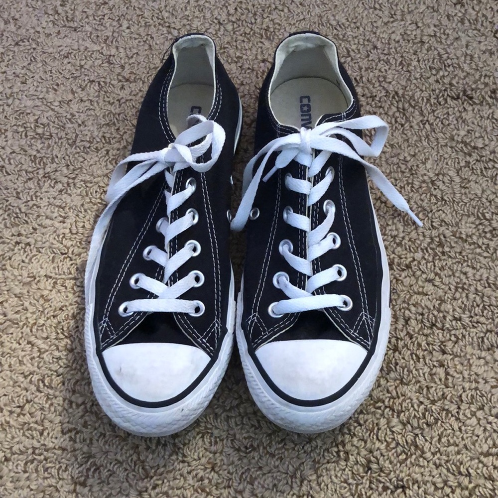Black Low-Top Converse